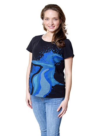 EMF-reducing maternity clothing