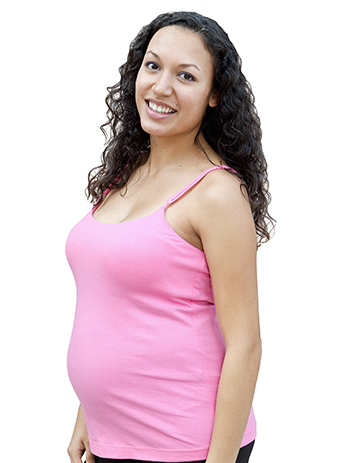 EMF-reducing maternity tank top