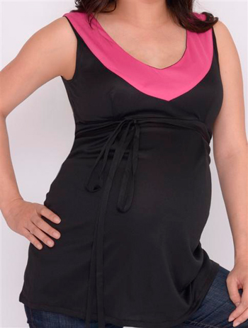 EMF-reducing maternity tank top